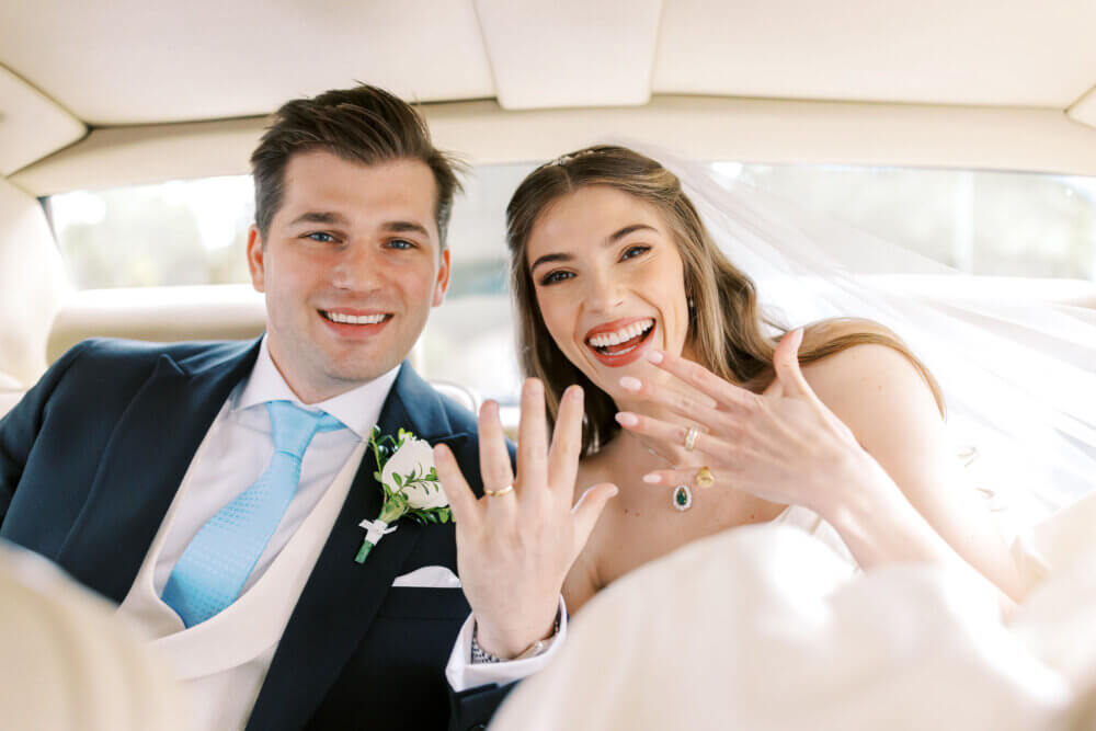 Vogue style wedding at Carton House, Ireland