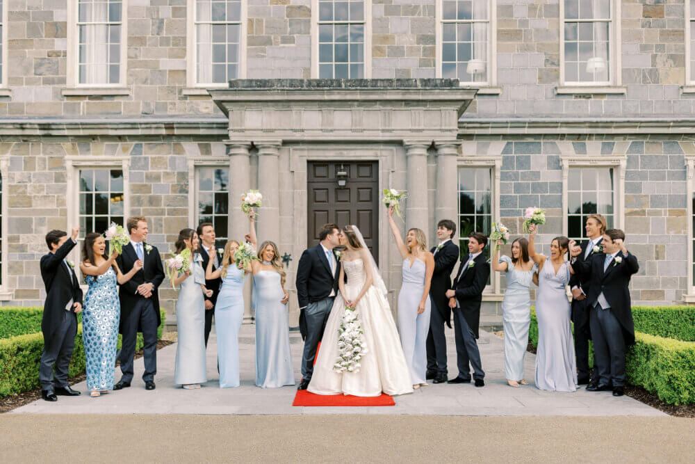 Vogue style wedding at Carton House, Ireland
