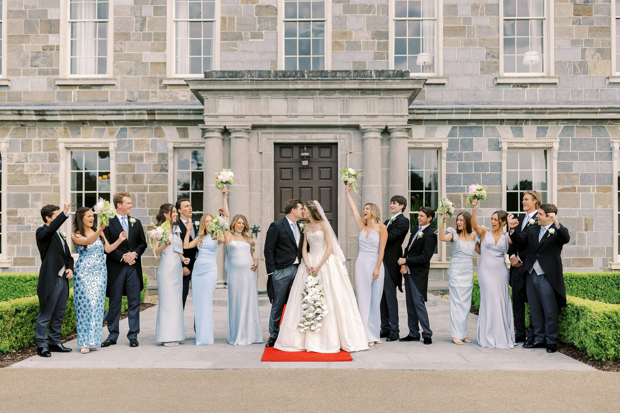 Vogue style wedding at Carton House, Ireland