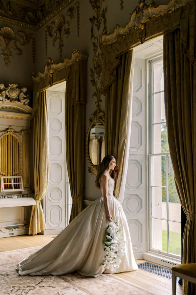 Vogue style wedding at Carton House, Ireland