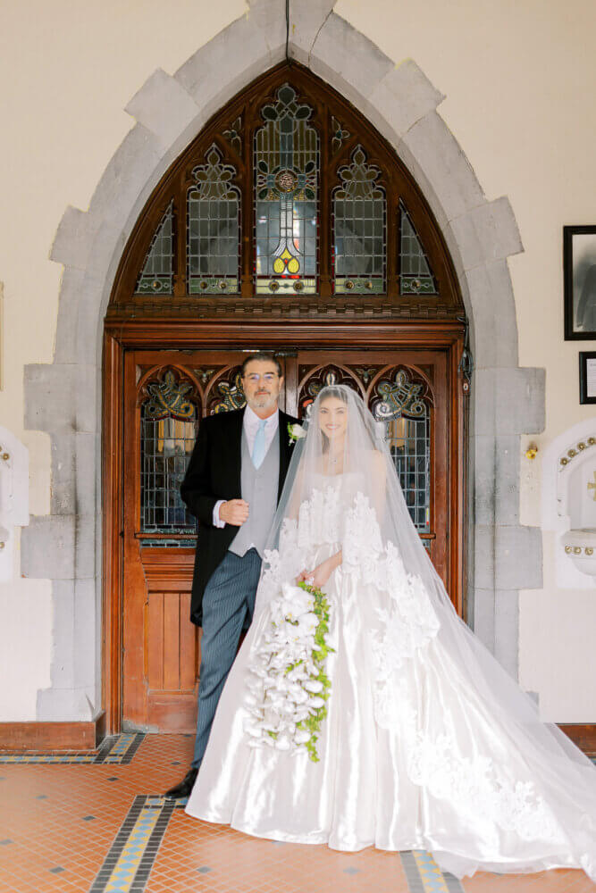 Vogue style wedding at Carton House, Ireland