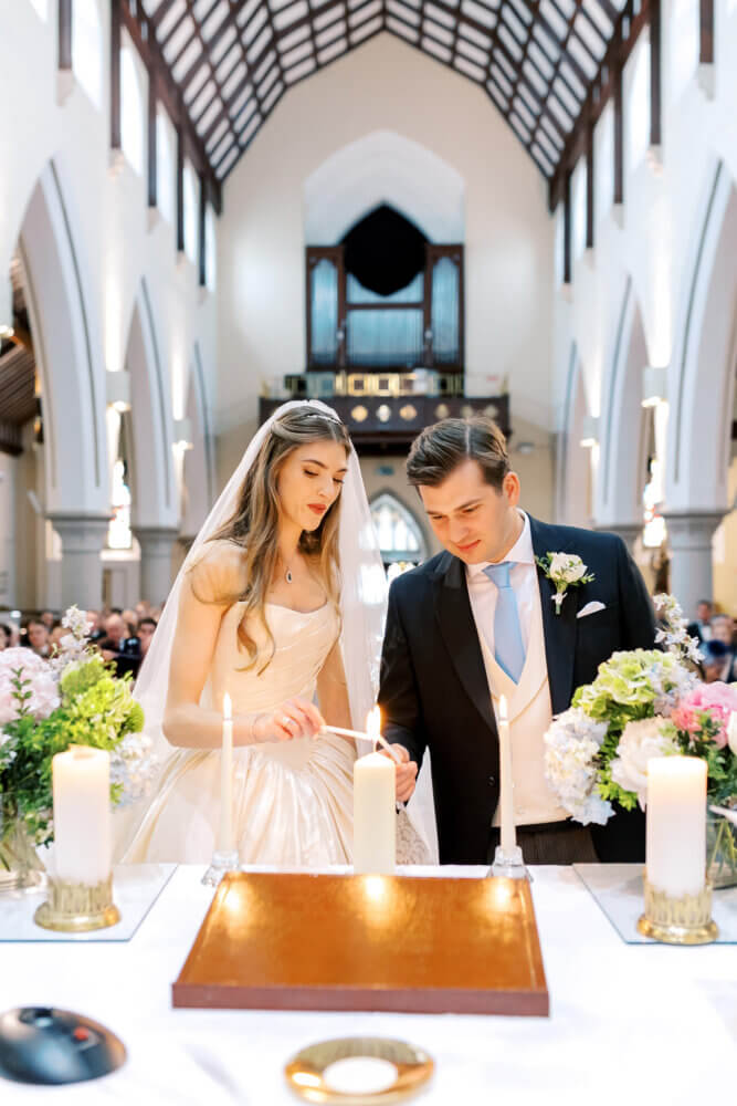 Vogue style wedding at Carton House, Ireland