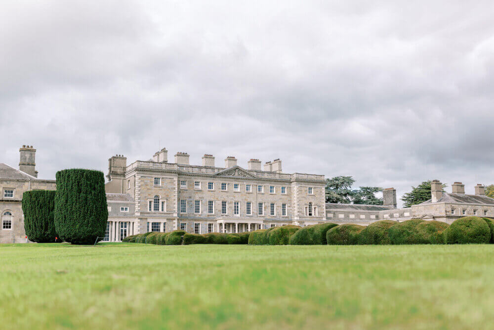 Vogue style wedding at Carton House, Ireland