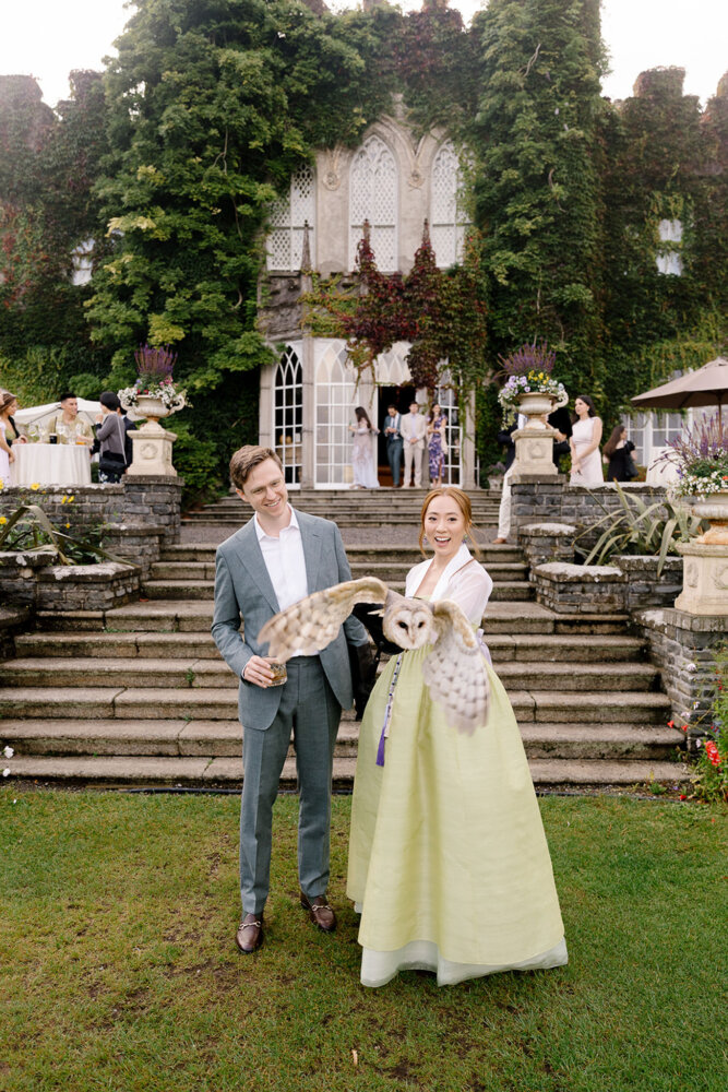 Joanie and Connor- Romance at Luttrellstown Castle, Ireland