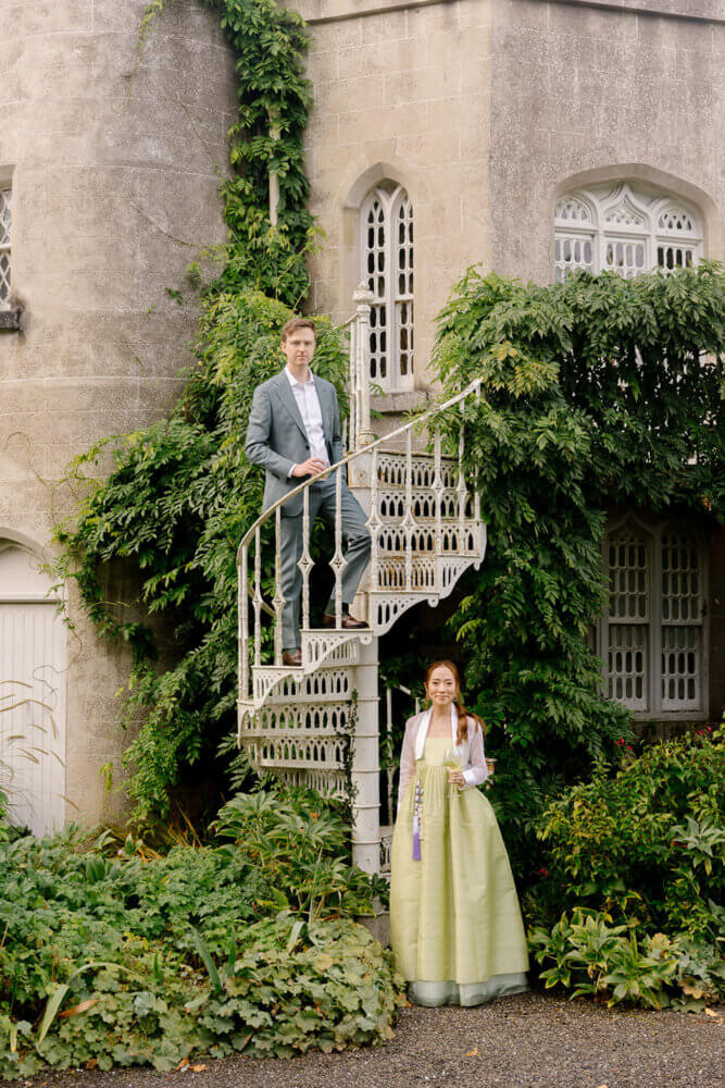 Joanie and Connor- Romance at Luttrellstown Castle, Ireland